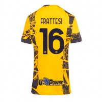 Inter Milan Davide Frattesi #16 Tredjedrakt Dame 2024-25 Kortermet